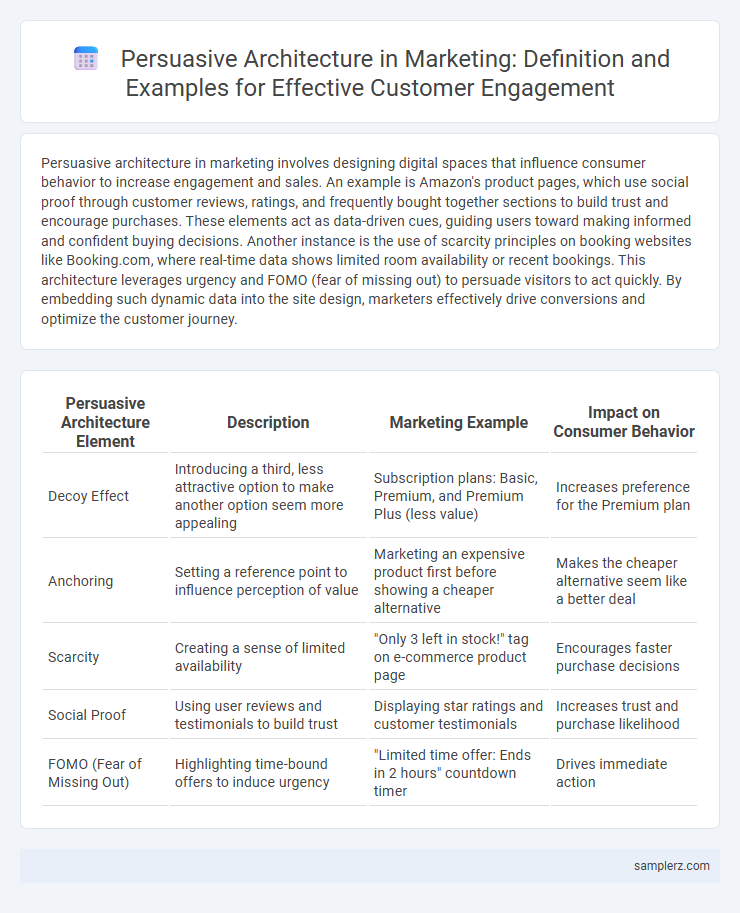 Persuasive Architecture in Marketing: Definition and Examples for Effective Customer Engagement