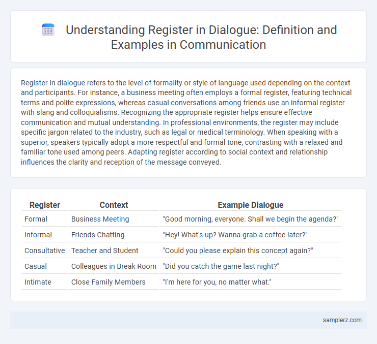Understanding Register in Dialogue: Definition and Examples in Communication