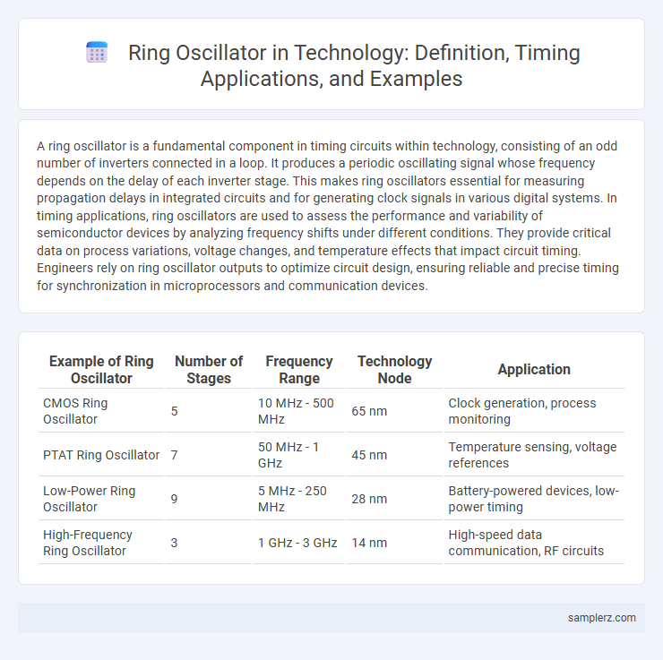Ring Oscillator in Technology: Definition, Timing Applications, and Examples
