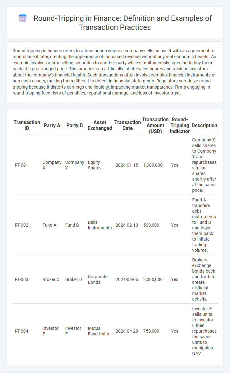 Round-Tripping in Finance: Definition and Examples of Transaction Practices