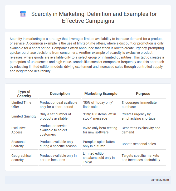 Scarcity in Marketing: Definition and Examples for Effective Campaigns