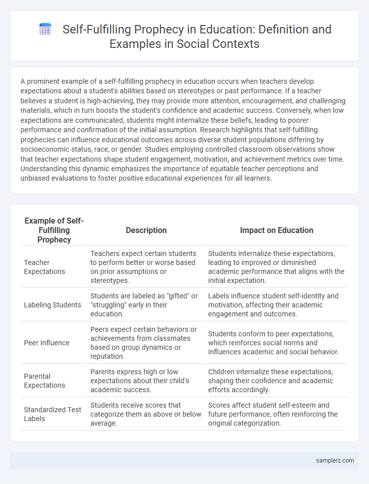 Self-Fulfilling Prophecy in Education: Definition and Examples in Social Contexts