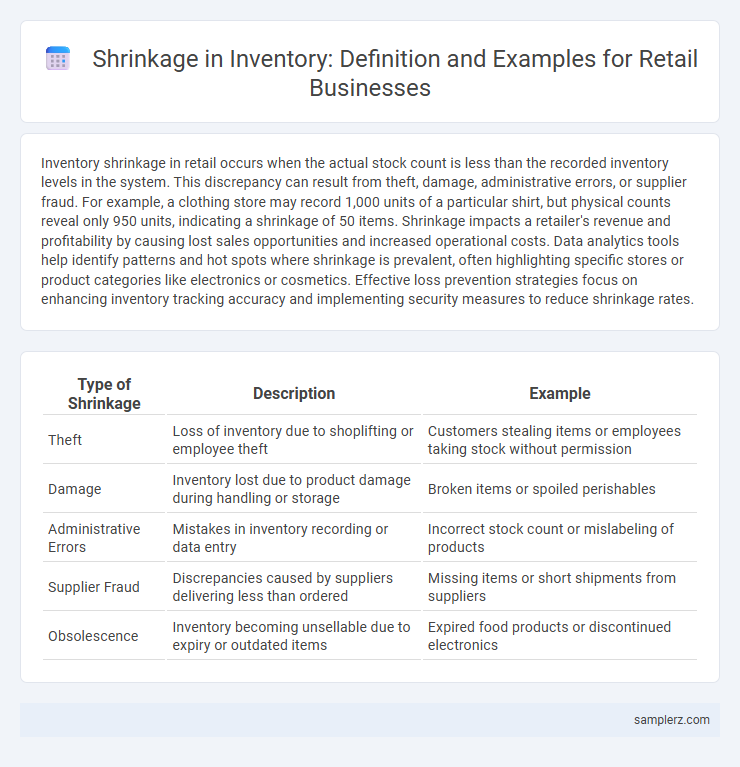 Shrinkage in Inventory: Definition and Examples for Retail Businesses