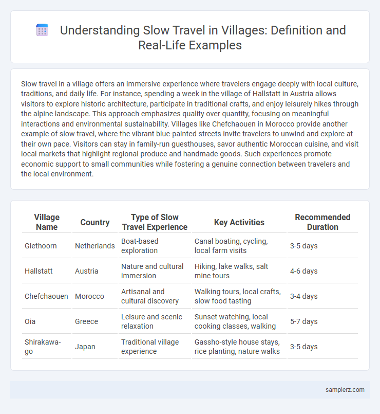 Understanding Slow Travel in Villages: Definition and Real-Life Examples