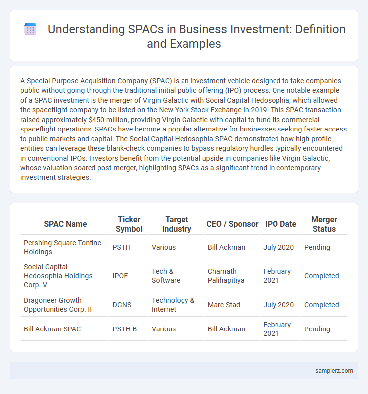 Understanding SPACs in Business Investment: Definition and Examples