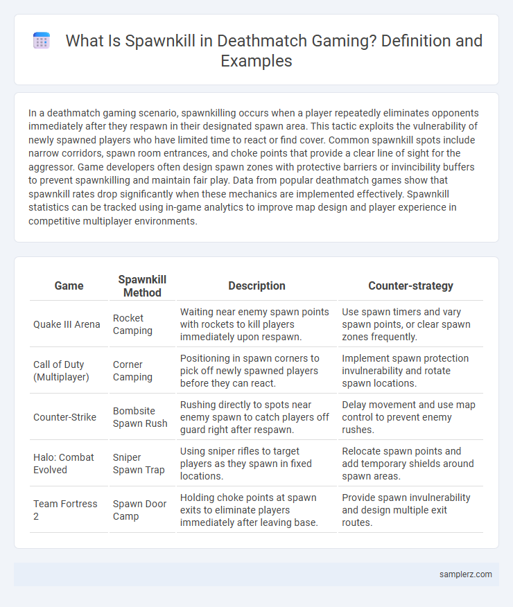 What Is Spawnkill in Deathmatch Gaming? Definition and Examples