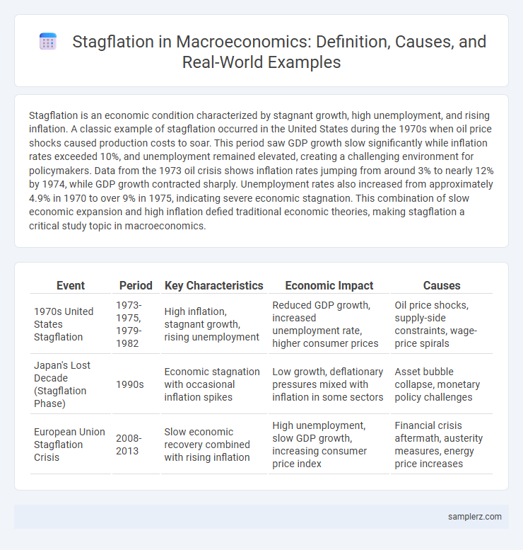 Stagflation in Macroeconomics: Definition, Causes, and Real-World Examples