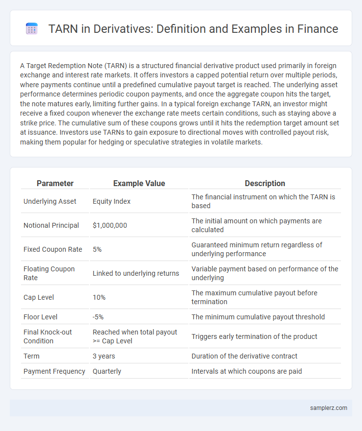 TARN in Derivatives: Definition and Examples in Finance