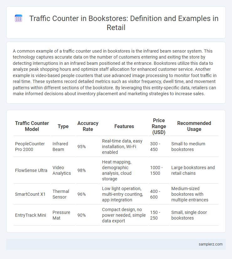 Traffic Counter in Bookstores: Definition and Examples in Retail