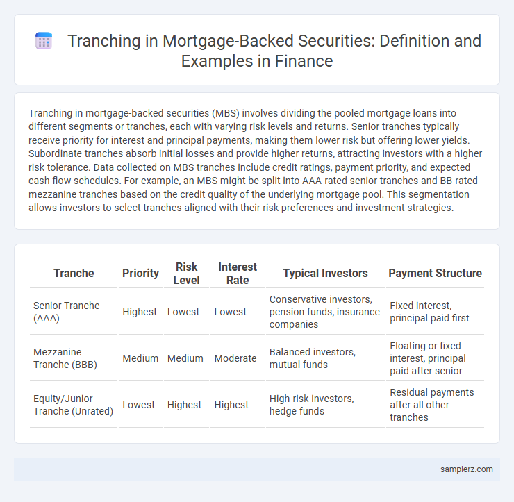 Tranching in Mortgage-Backed Securities: Definition and Examples in Finance