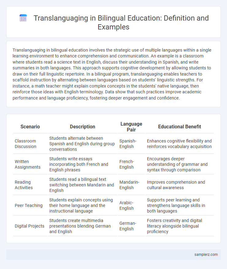 Translanguaging in Bilingual Education: Definition and Examples