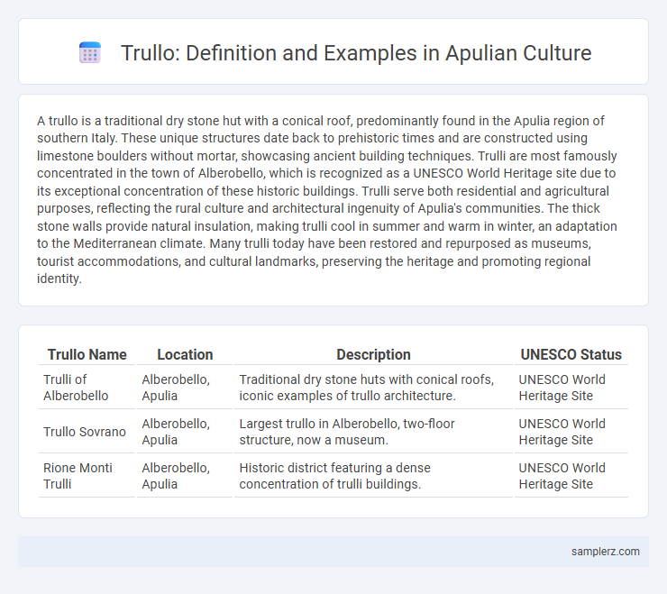 Trullo: Definition and Examples in Apulian Culture