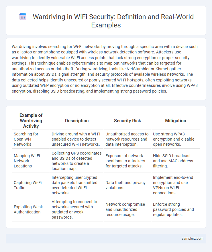 Wardriving in WiFi Security: Definition and Real-World Examples