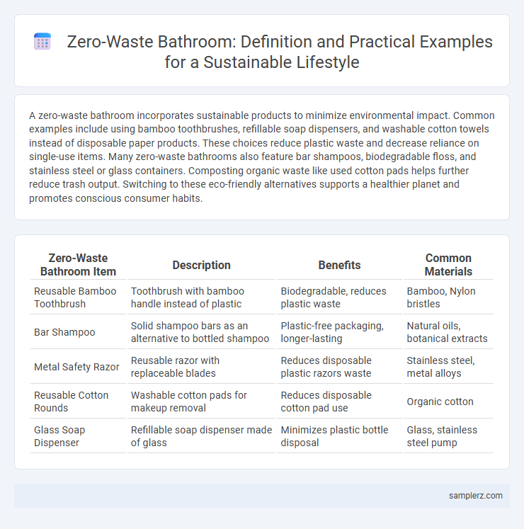 Zero-Waste Bathroom: Definition and Practical Examples for a Sustainable Lifestyle