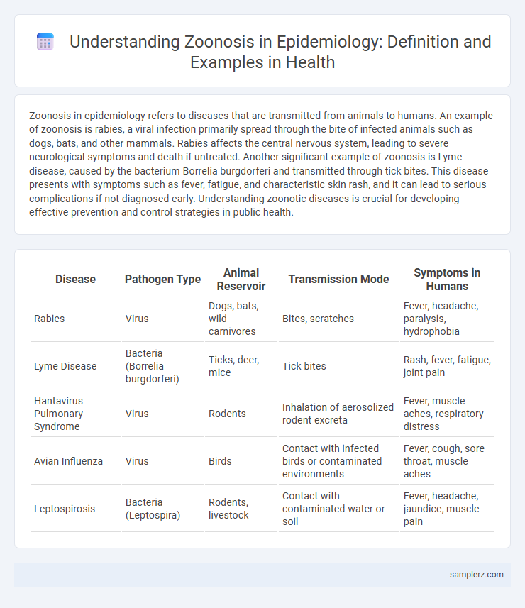 Understanding Zoonosis in Epidemiology: Definition and Examples in Health