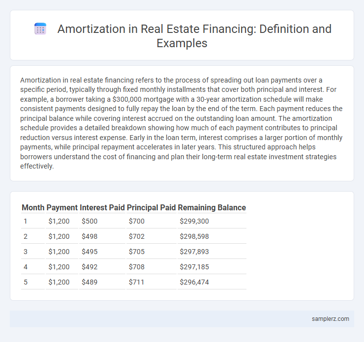 Amortization in Real Estate Financing: Definition and Examples