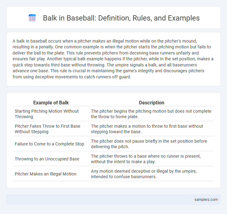 Balk in Baseball: Definition, Rules, and Examples