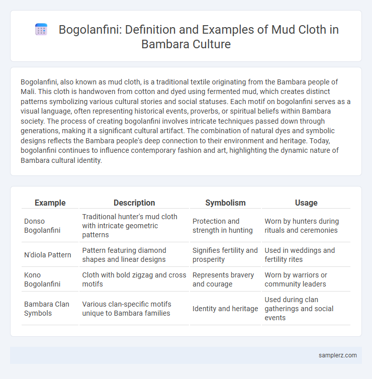 Bogolanfini: Definition and Examples of Mud Cloth in Bambara Culture
