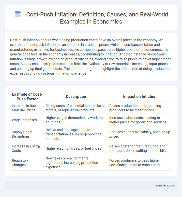 Cost-Push Inflation: Definition, Causes, and Real-World Examples in Economics