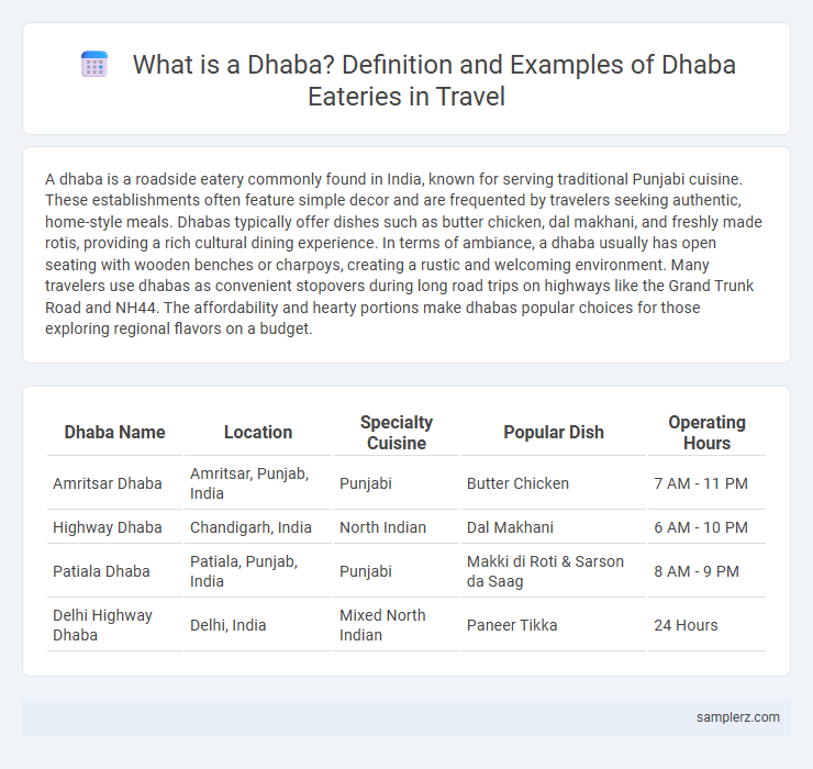 What is a Dhaba? Definition and Examples of Dhaba Eateries in Travel
