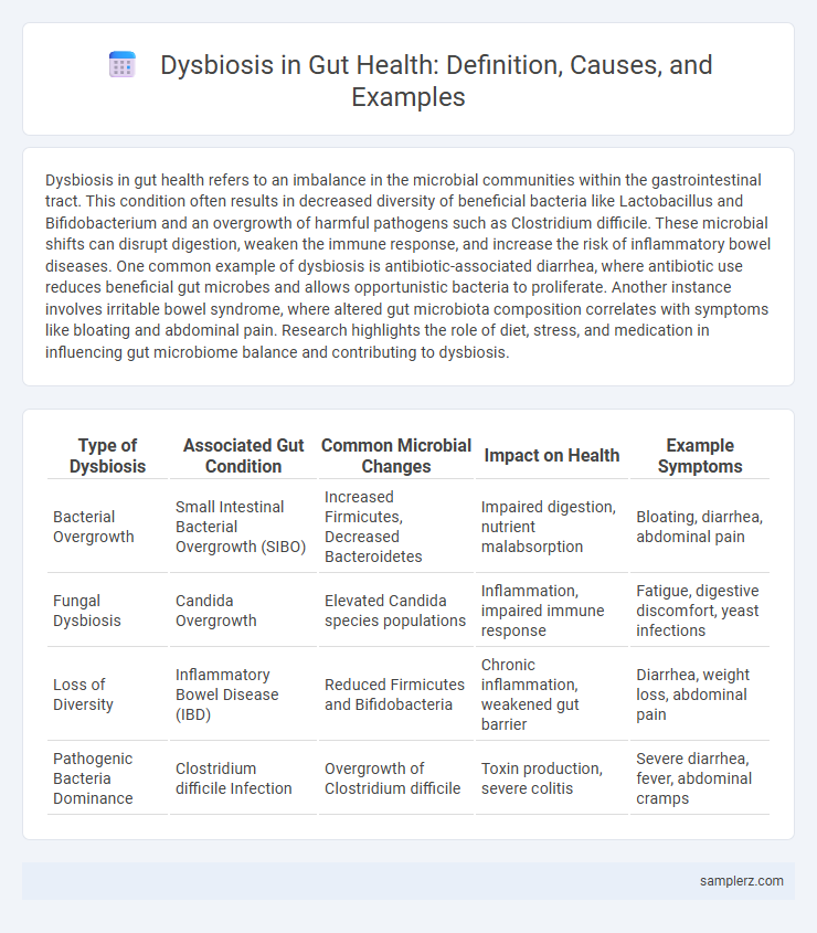 Dysbiosis in Gut Health: Definition, Causes, and Examples