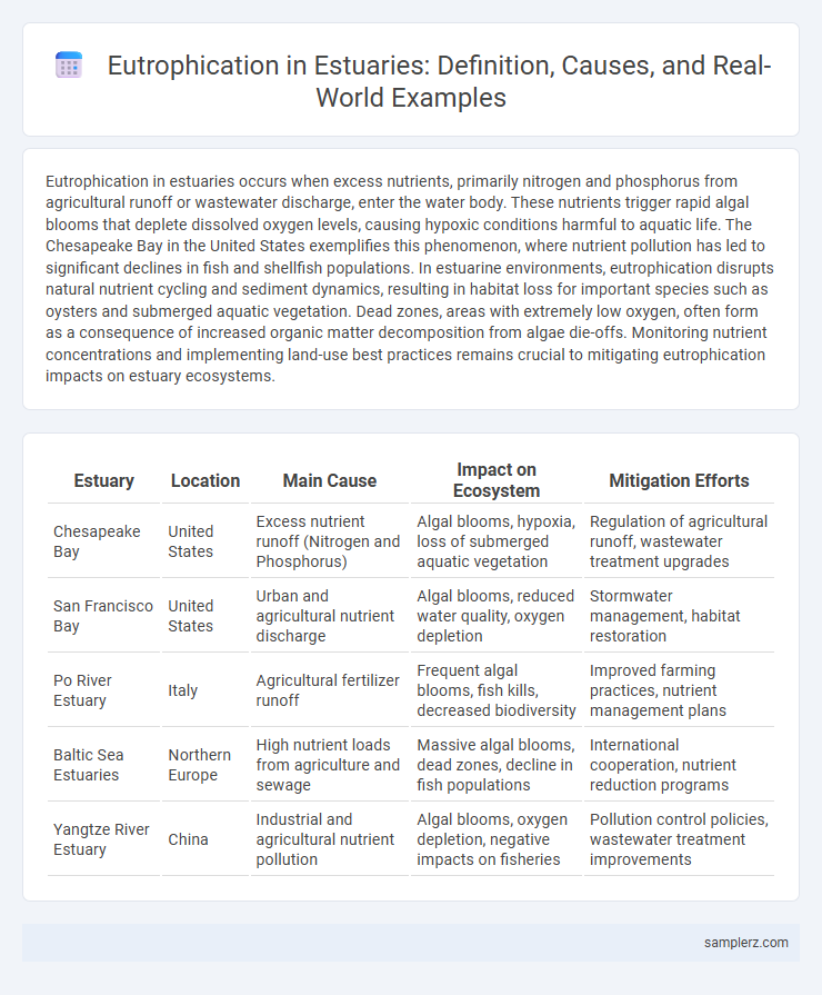 Eutrophication in Estuaries: Definition, Causes, and Real-World Examples