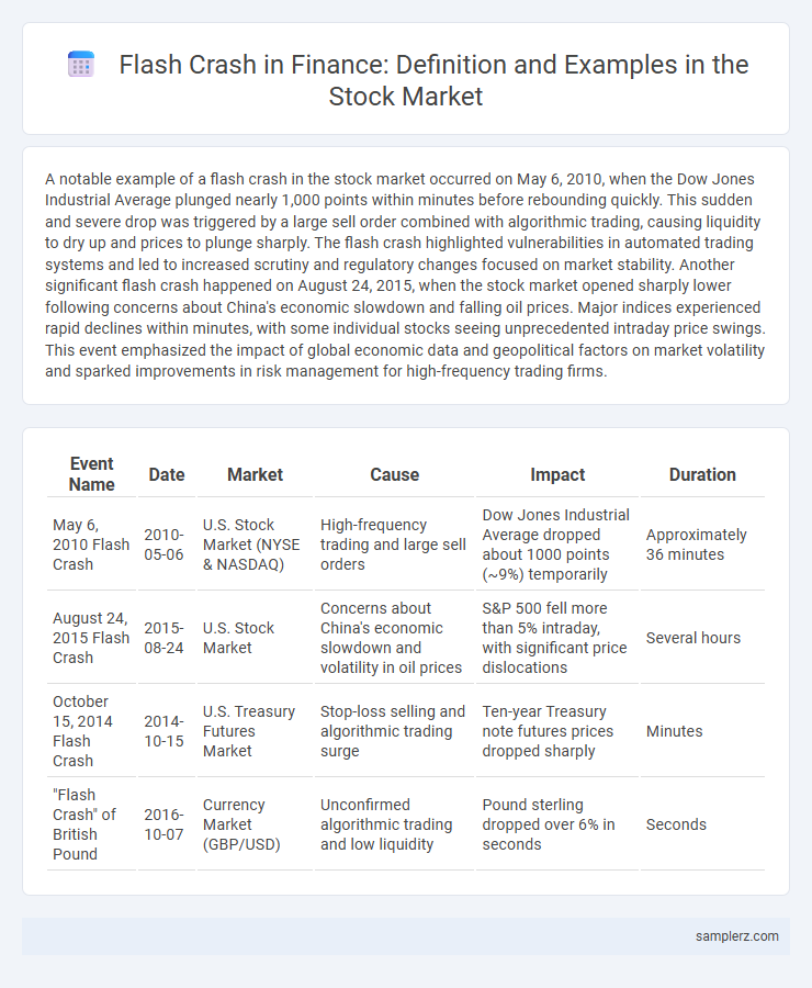 Flash Crash in Finance: Definition and Examples in the Stock Market