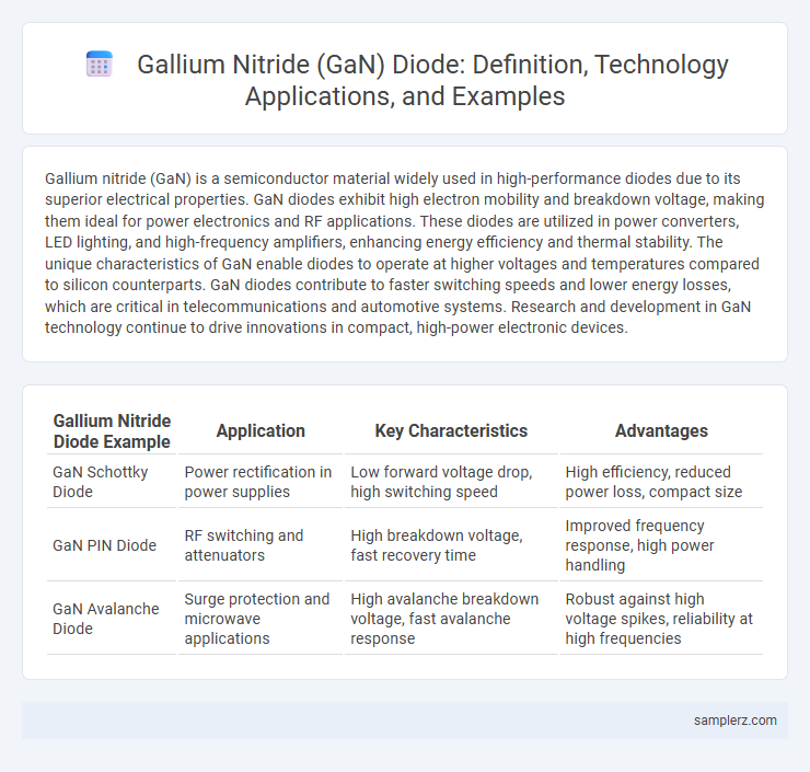 Gallium Nitride (GaN) Diode: Definition, Technology Applications, and Examples