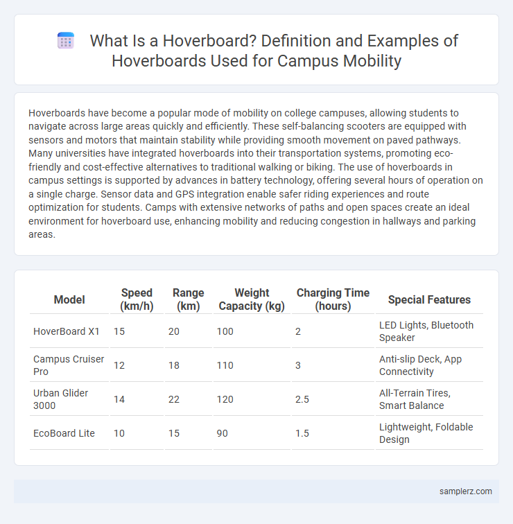 What Is a Hoverboard? Definition and Examples of Hoverboards Used for Campus Mobility
