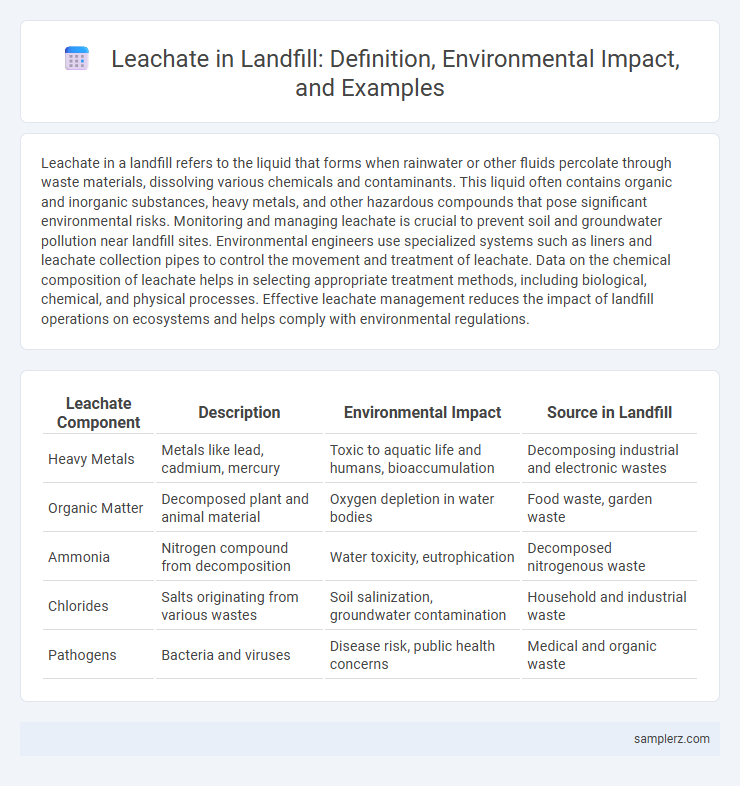 Leachate in Landfill: Definition, Environmental Impact, and Examples
