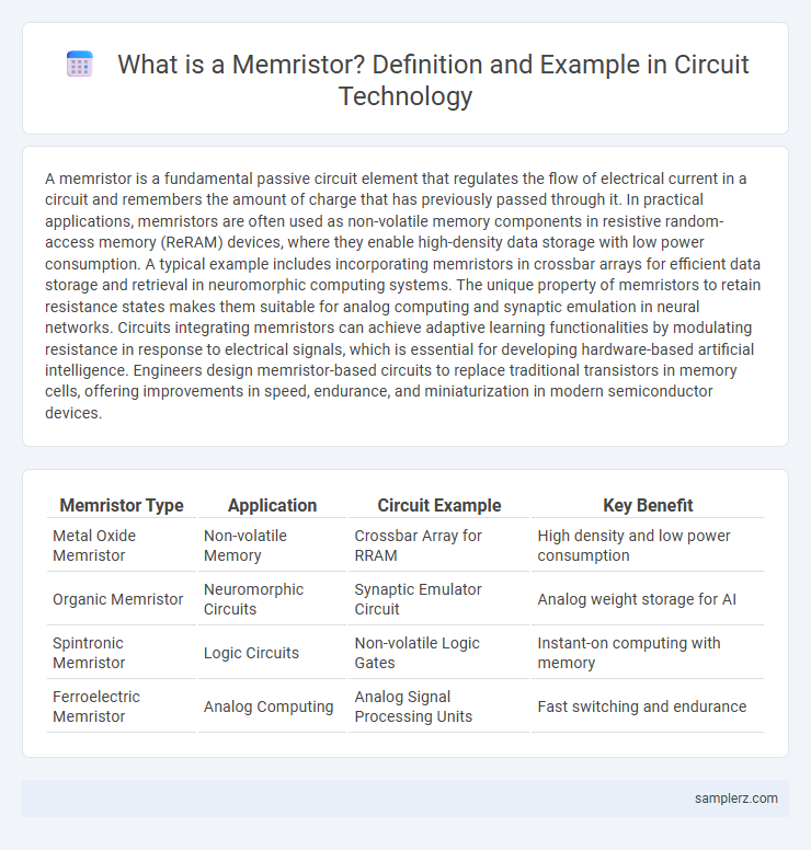 What is a Memristor? Definition and Example in Circuit Technology