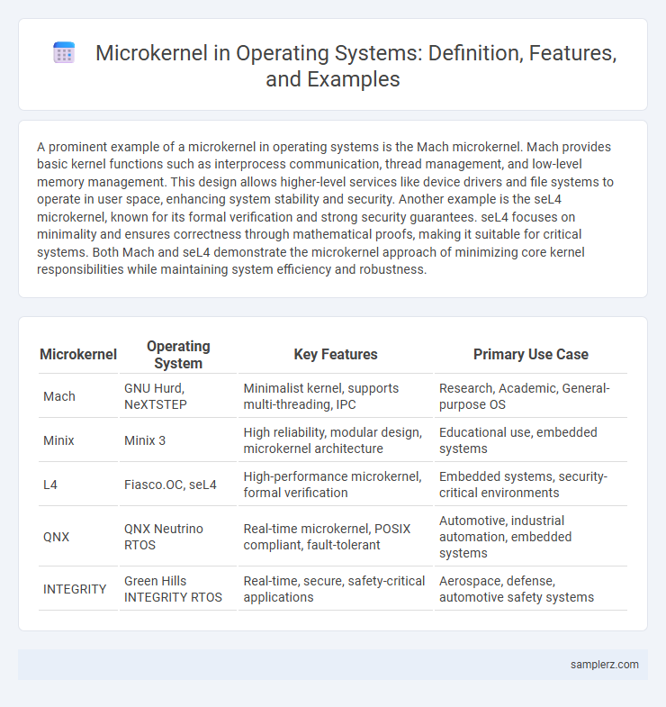 Microkernel in Operating Systems: Definition, Features, and Examples