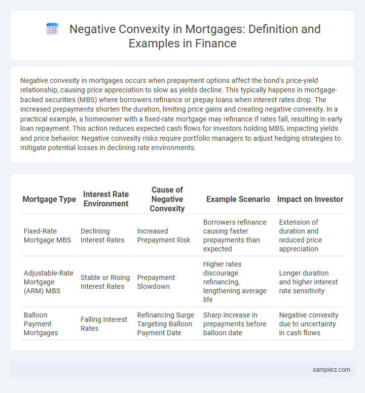 Negative Convexity in Mortgages: Definition and Examples in Finance