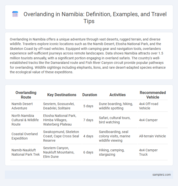 Overlanding in Namibia: Definition, Examples, and Travel Tips