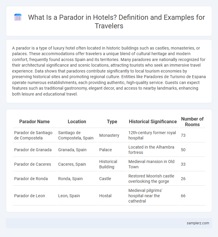 What Is a Parador in Hotels? Definition and Examples for Travelers