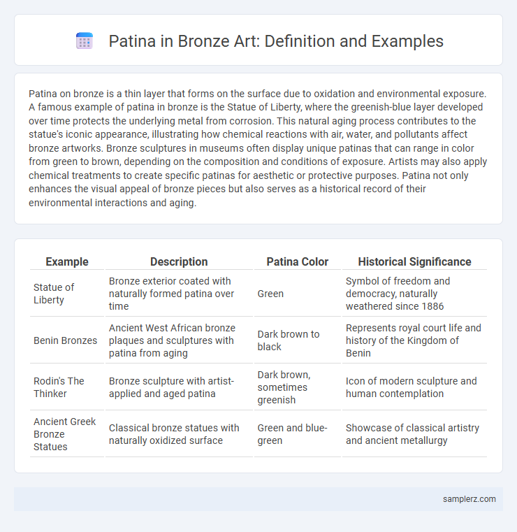Patina in Bronze Art: Definition and Examples