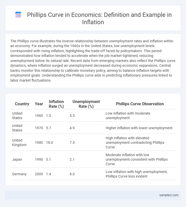 Phillips Curve in Economics: Definition and Example in Inflation
