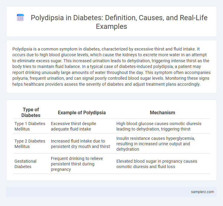 Polydipsia in Diabetes: Definition, Causes, and Real-Life Examples