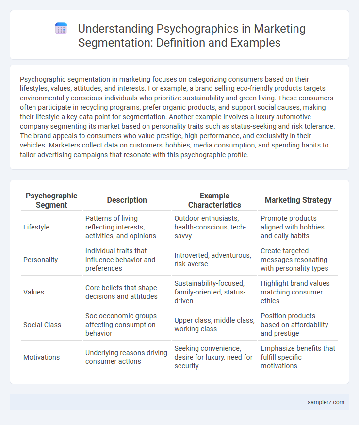 Understanding Psychographics in Marketing Segmentation: Definition and Examples