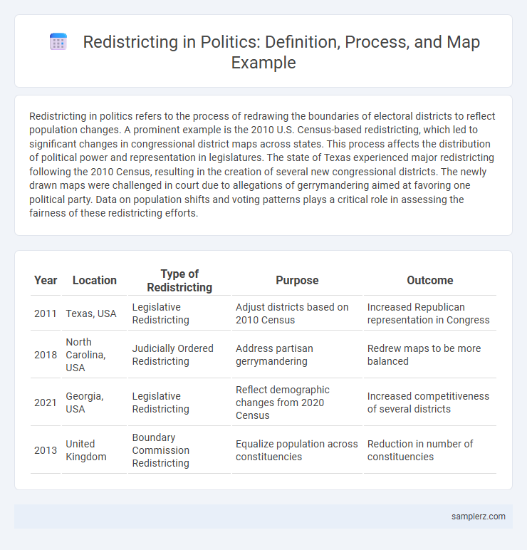 Redistricting in Politics: Definition, Process, and Map Example
