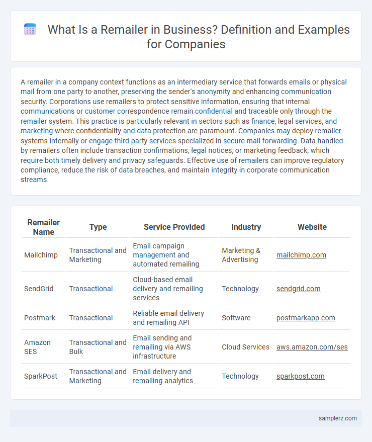 What Is a Remailer in Business? Definition and Examples for Companies