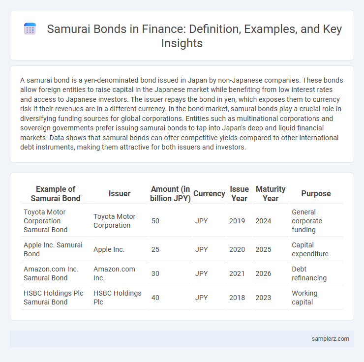 Samurai Bonds in Finance: Definition, Examples, and Key Insights