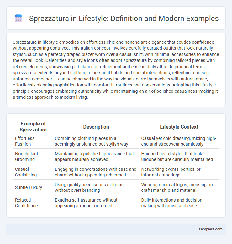 Sprezzatura in Lifestyle: Definition and Modern Examples