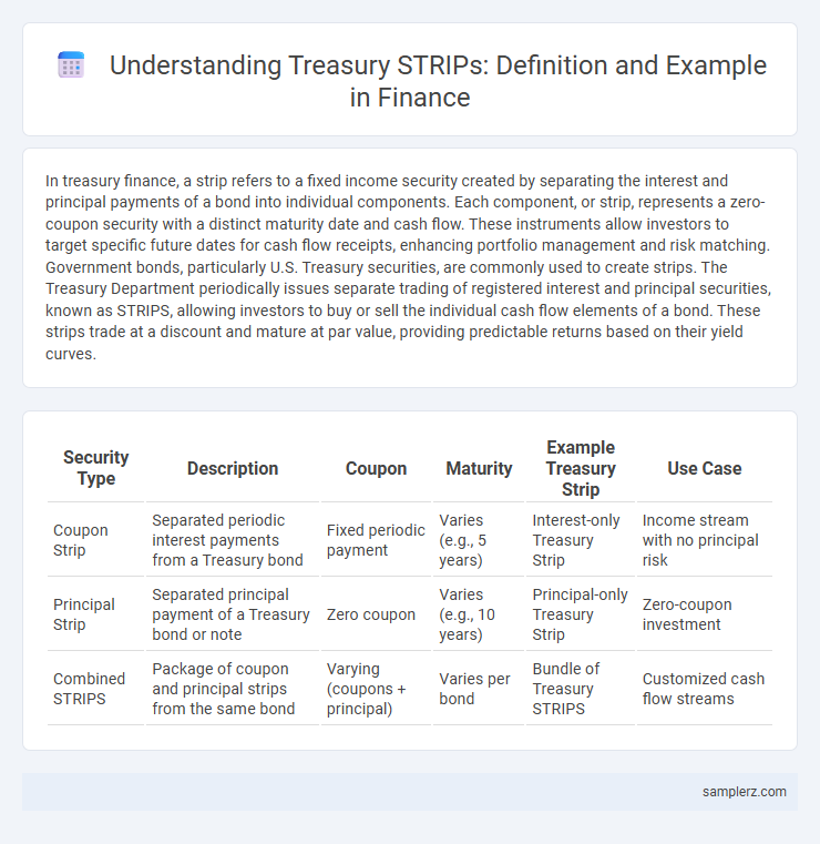 Understanding Treasury STRIPs: Definition and Example in Finance