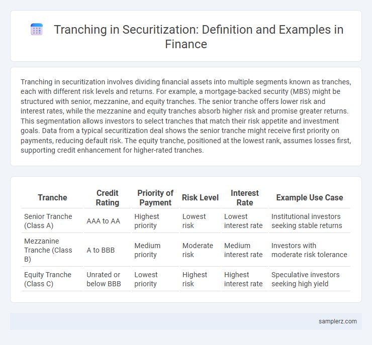 Tranching in Securitization: Definition and Examples in Finance