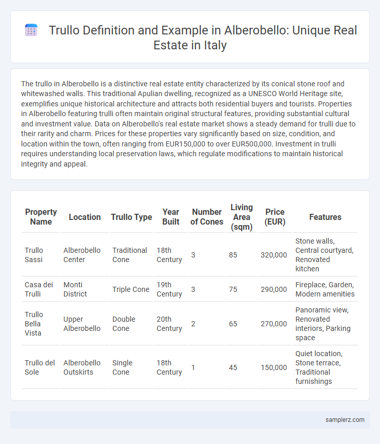 Trullo Definition and Example in Alberobello: Unique Real Estate in Italy