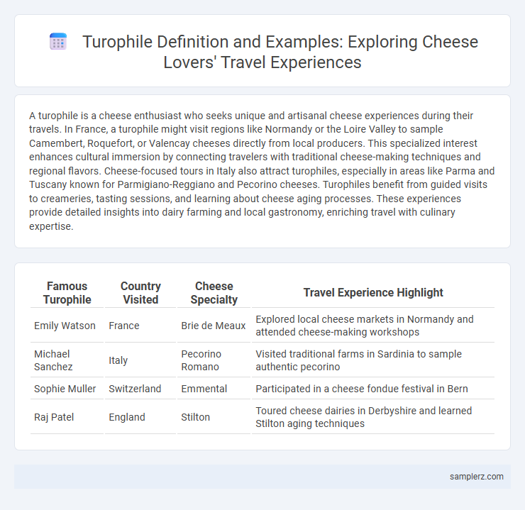 Turophile Definition and Examples: Exploring Cheese Lovers' Travel Experiences