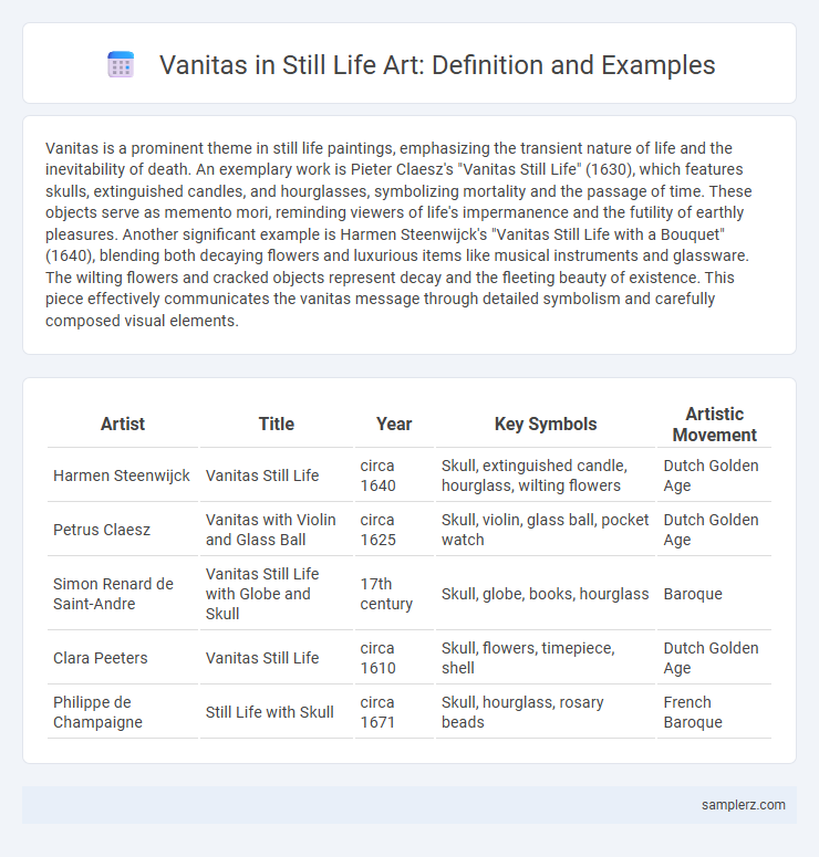 Vanitas in Still Life Art: Definition and Examples