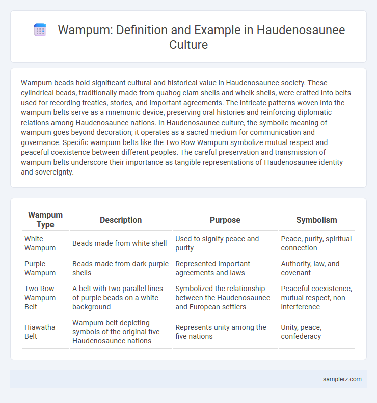 Wampum: Definition and Example in Haudenosaunee Culture