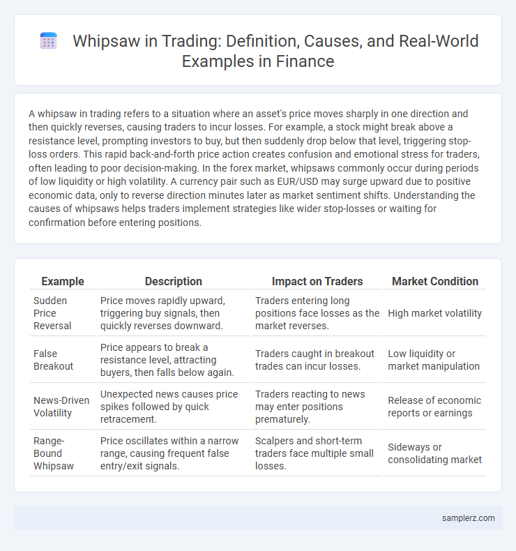 Whipsaw in Trading: Definition, Causes, and Real-World Examples in Finance